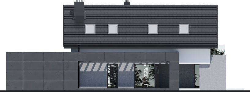 Фасад дома DDD-8353-27 Фасад дома DDD-8353-27