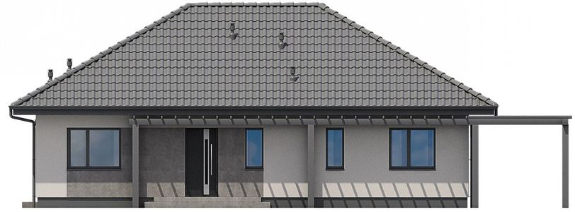 Фасад дома FFI-9375-82 Фасад дома FFI-9375-82