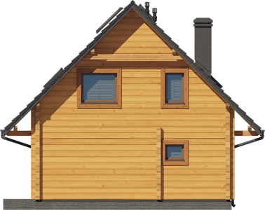 Фасад дома HFH-9144-69 Фасад дома HFH-9144-69