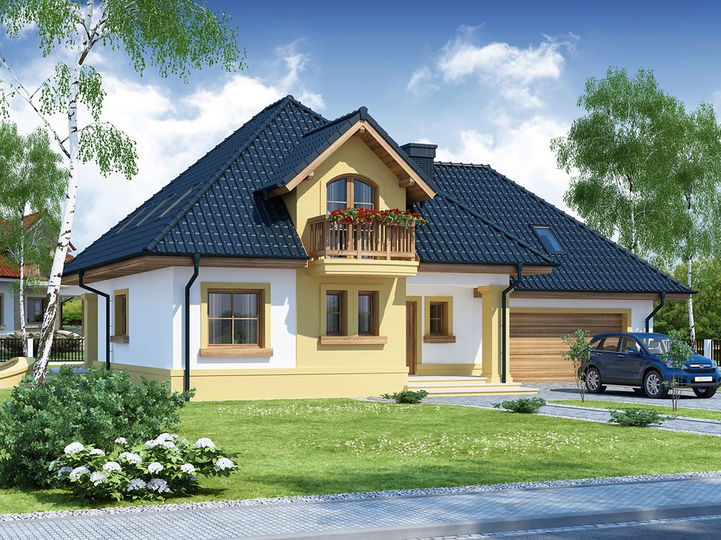 Проект дома KHK-1717-35