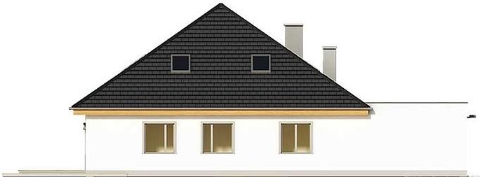 Фасад дома DEH-4386-19 Фасад дома DEH-4386-19
