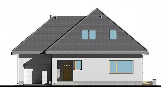 Фасад дома HAI-8774-47 Фасад дома HAI-8774-47