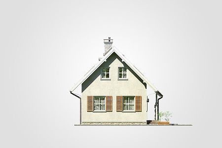 Фасад дома ICF-6634-42 Фасад дома ICF-6634-42