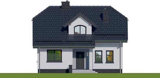 Фасад дома ECC-3975-14 Фасад дома ECC-3975-14