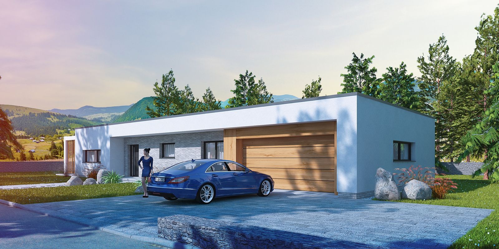 Проект дома DHH-6562-42 Проект дома DHH-6562-42