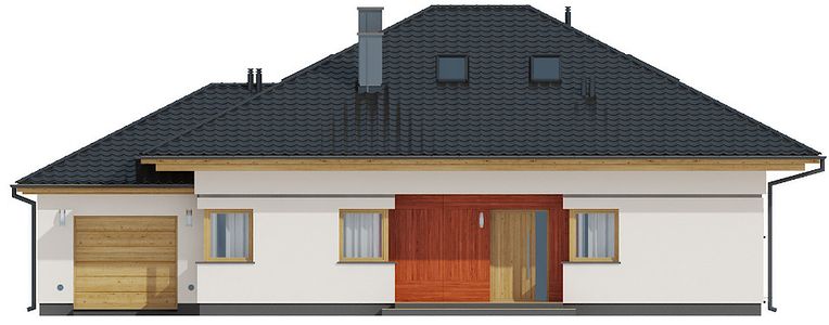Фасад дома BEB-8189-67 Фасад дома BEB-8189-67