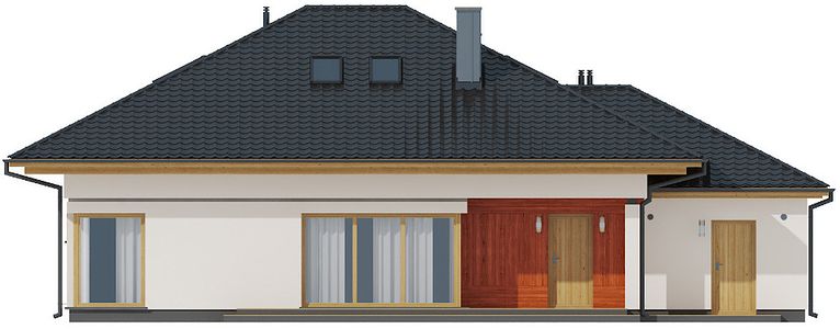 Фасад дома BEB-8189-67 Фасад дома BEB-8189-67
