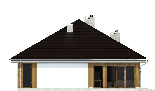 Фасад дома HBB-2863-39 Фасад дома HBB-2863-39