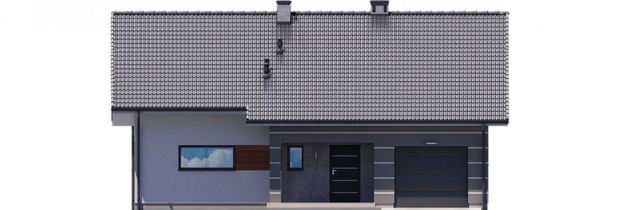 Фасад дома DBH-1611-67 Фасад дома DBH-1611-67