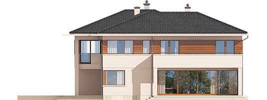 Фасад дома EII-3868-65 Фасад дома EII-3868-65