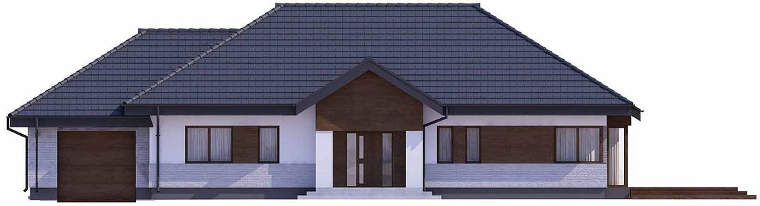 Фасад дома DDC-2479-64 Фасад дома DDC-2479-64