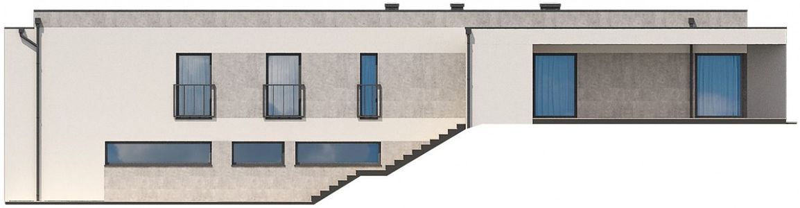 Фасад дома FFK-3664-29 Фасад дома FFK-3664-29