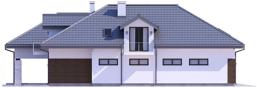 Фасад дома BEK-3331-69 Фасад дома BEK-3331-69