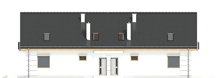 Фасад дома IAD-6836-53 Фасад дома IAD-6836-53