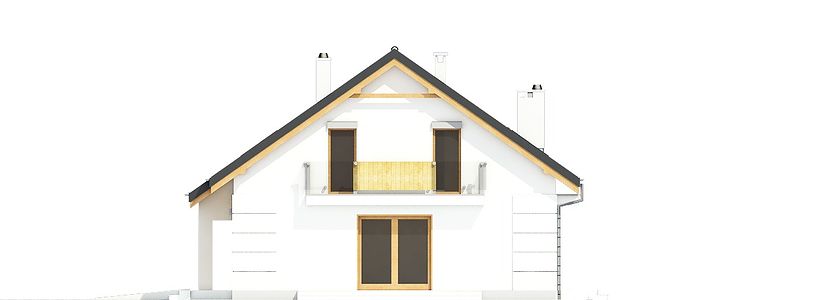 Фасад дома IAD-6836-53 Фасад дома IAD-6836-53